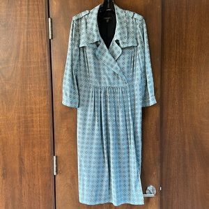 Vintage Burberry Dress and Belt worn twice—once for a photoshoot.